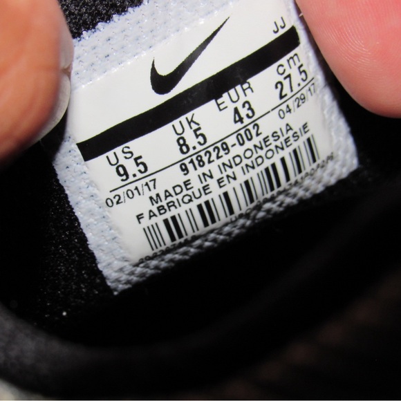 Nike Air Max Vision Prm Silver Bullet Grey 918229-002 Mens Size 9.5 Rare - Picture 9 of 9